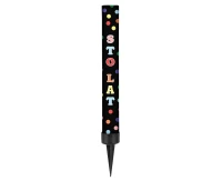 Fontanna party Sto Lat 12 cm/ 1 szt., czarne
